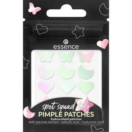 Plasturi pentru cosuri, 10 Starlight Vibes, Spot Squad, 24 bucati, Essence — preț și oferte