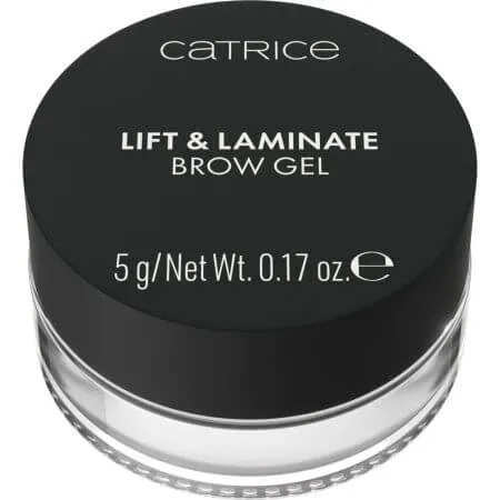 Gel pentru fixarea sprancenelor Transparent 010, Lift & Laminate Brow Gel, 5 g, Catrice — preț și oferte
