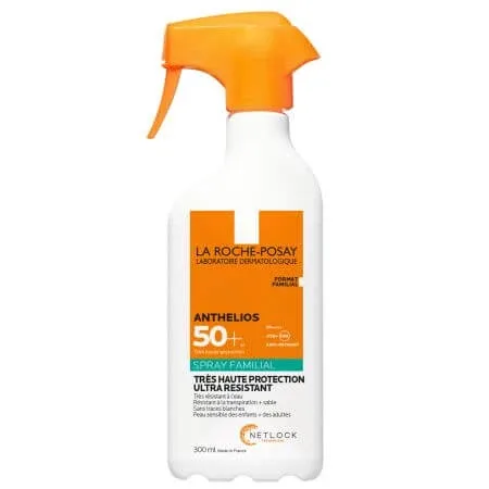 Spray fara parfum de corp cu protectie solara SPF 50+ Anthelios Family, 300 ml, La Roche-Posay — preț și oferte