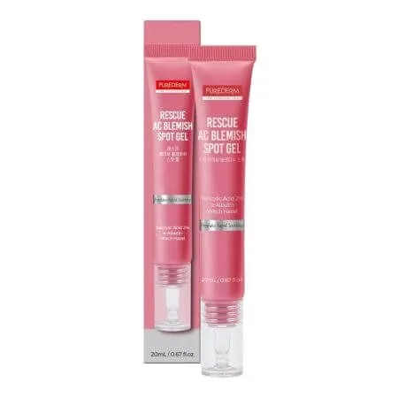 Gel cu acid salicilic pentru tenul cu imperfectiuni, 20 ml, Purderm — preț și oferte