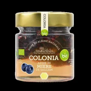 Afine in miere de salcam BIO, 250g, Colonia