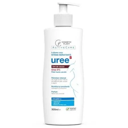 Lotiune de corp intens hidratanta cu 5% uree Active Care, 300 ml, Cosmetic Plant — preț și oferte