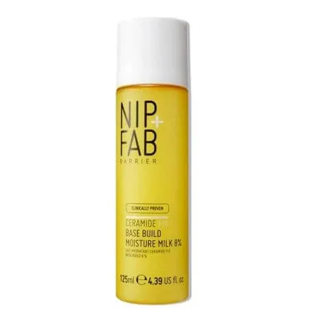 Toner-lapte hidratant pentru fata Ceramide Fix Base Build Moisture Milk 8%, 125 ml, NIP+FAB — preț și oferte