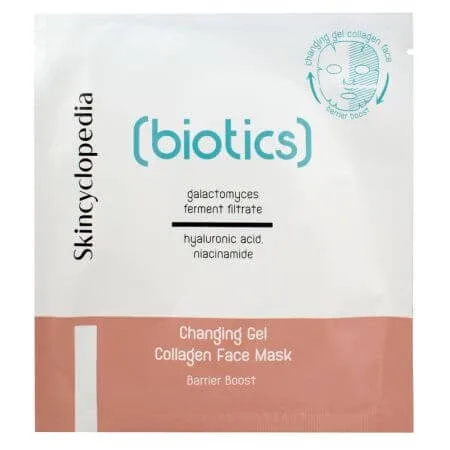 Masca hidrogel cu colagen si acid hialuronic Biotics, 1 bucata, Skincyclopedia — preț și oferte