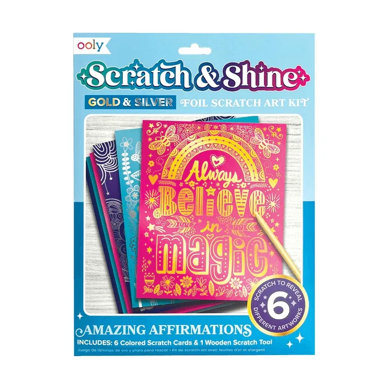 Set creativ Razuieste si Straluceste - Amazing Affirmations — preț și oferte