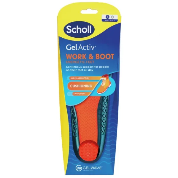 Branțuri Scholl Gel Activ Work & Boot, marime S, Reckitt Benckiser | 1 pereche — preț și oferte