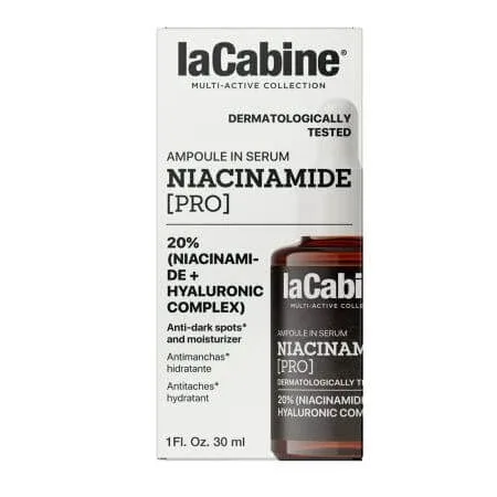 Ser de fata pentru corectarea petelor Niacinamide Pro Multi-active, 30 ml, La Cabine — preț și oferte
