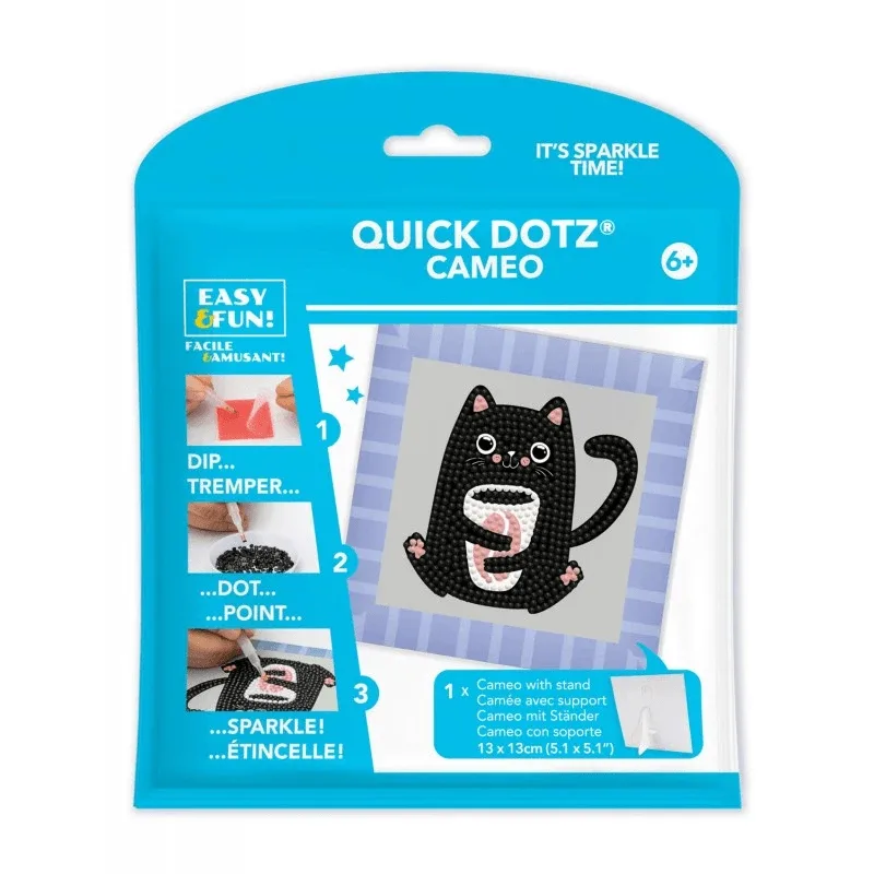 Set creativ pictura cu diamante - Cofee Bean Kitten - pisicuta — preț și oferte