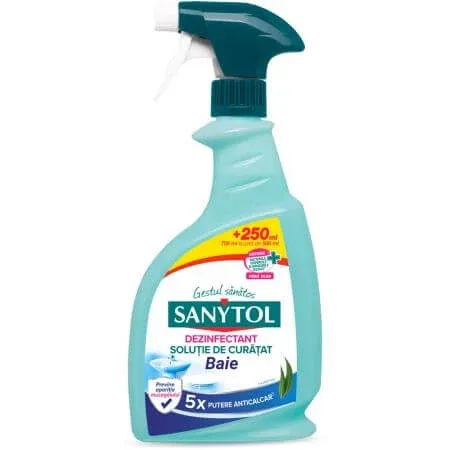 Dezinfectant, anticalcar pentru baie, 750 ml, Sanytol — preț și oferte