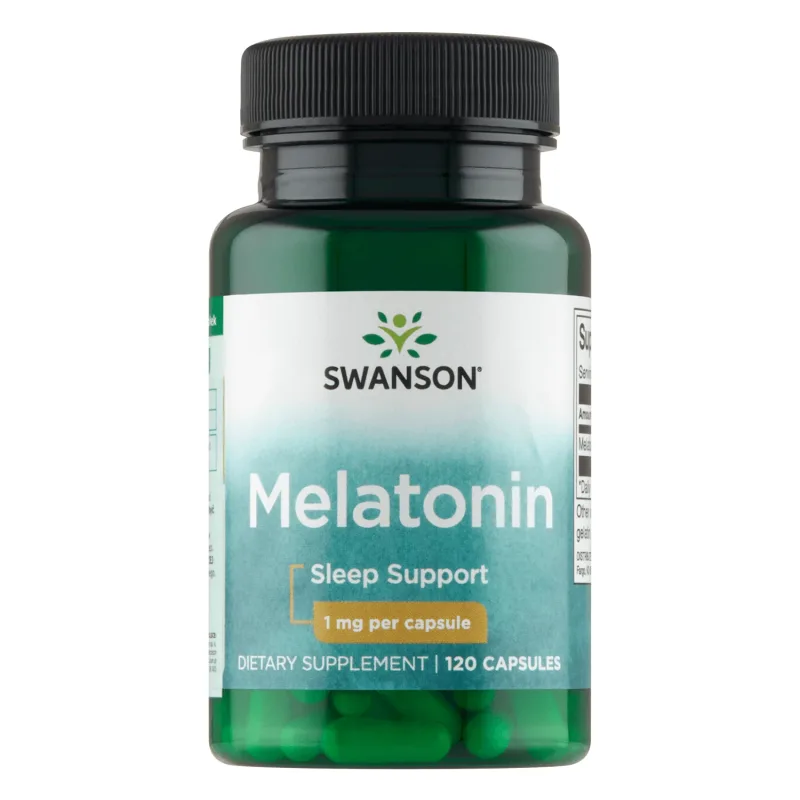 Swanson Melatonin, melatonină 1 mg, 120 capsule — preț și oferte
