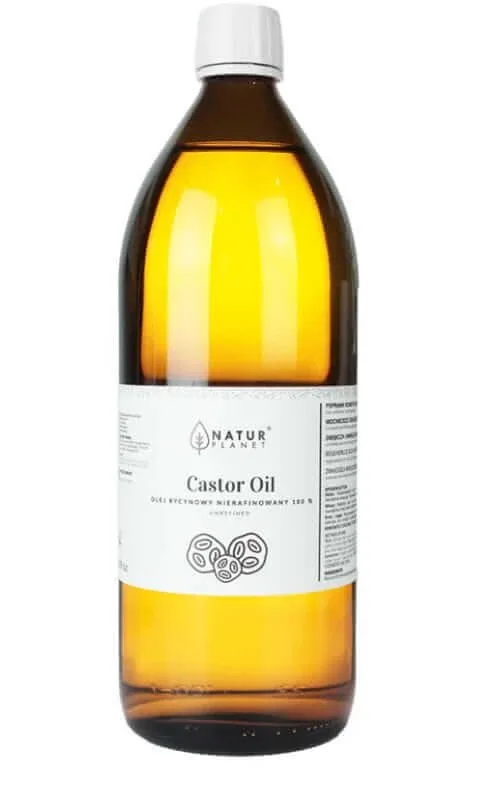 Ulei cosmetic de ricin nerafinat 1000ml Natur Planet — preț și oferte