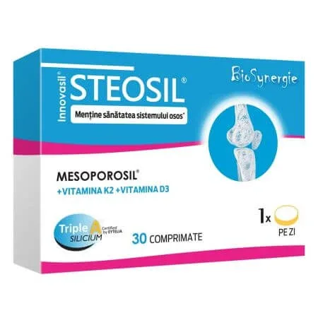 Steosil, 30 comprimate, Bio Synergie — preț și oferte