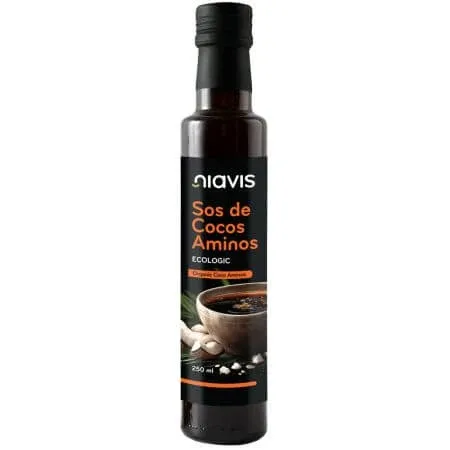 Sos de Cocos Aminos ecoolgic, 250 ml, Niavis — preț și oferte