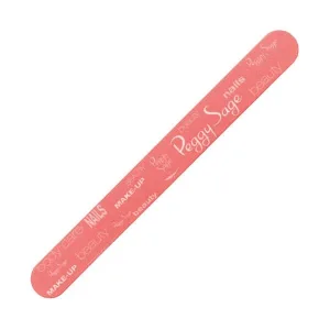 Peggy Sage Filă de unghii dreaptă cu două fețe 180/240 fuchsia, 1 buc