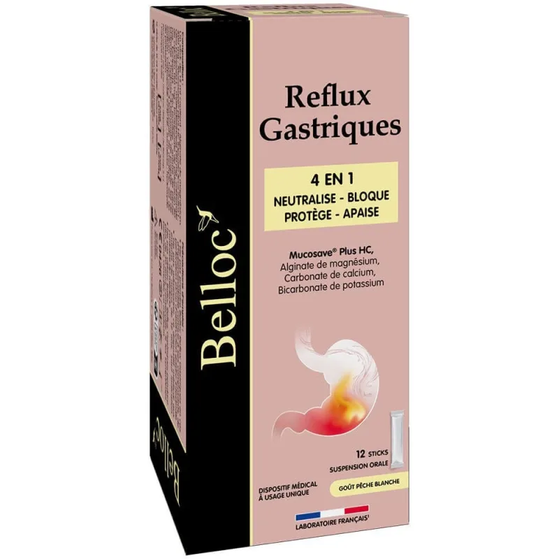 Belloc Reflux 12 sticksuri x15ml — preț și oferte