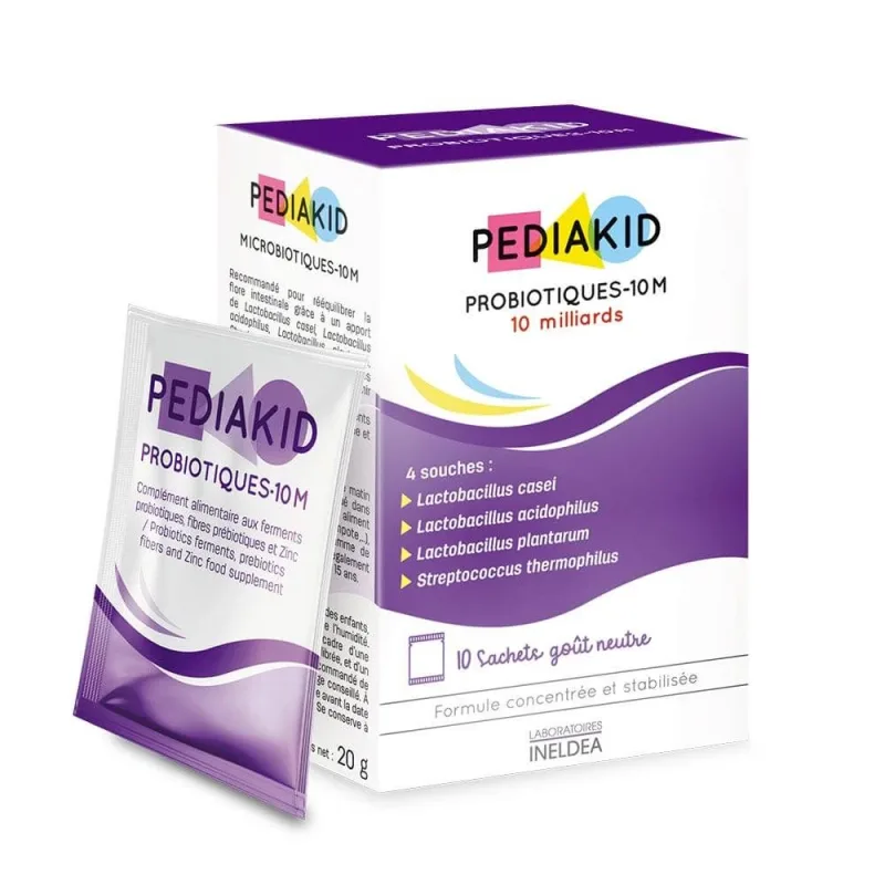 Probiotice-10 m (10 miliarde), 10 pliculețe, Pediakid Lab. Ineldea — preț și oferte