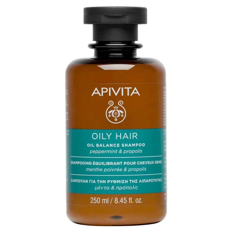 Șampon Apivita Oil Balance cu mentă și propolis 250ml — preț și oferte