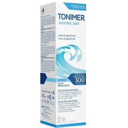 Spray nazal izotonic Isotonic Soft, 100 ml, Tonimer — preț și oferte