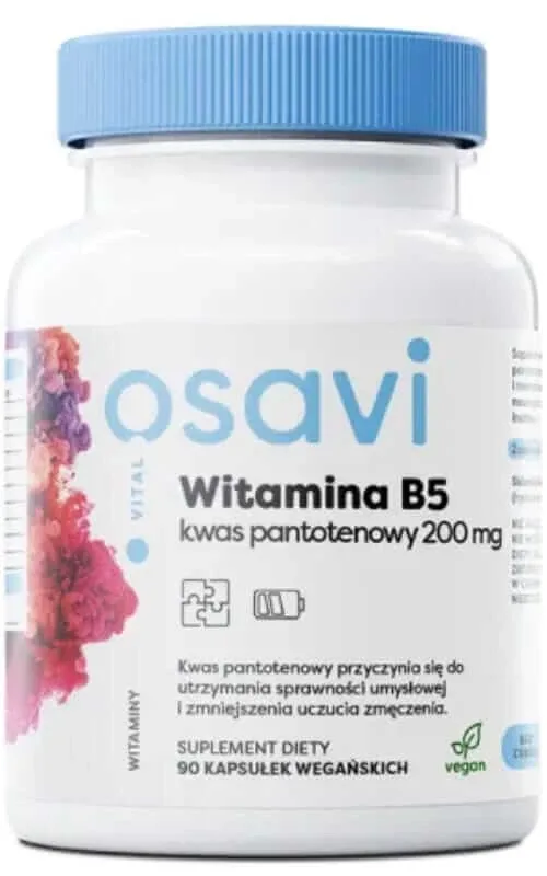 Osavi Vitamina B5 Acid pantotenic 90 capsule — preț și oferte