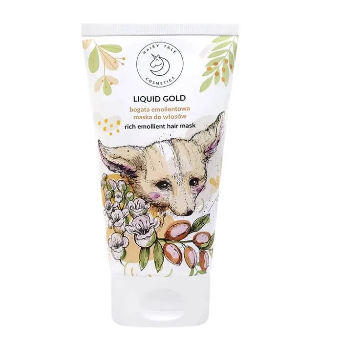 Hairy Tale Liquid Gold mască emolientă bogată pentru păr foarte poros, 150 ml — preț și oferte