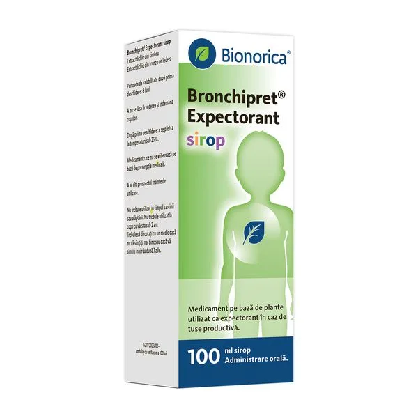 Bronchipret Expectorant sirop, Bionorica | 100 ml BIONORICA SE — preț și oferte