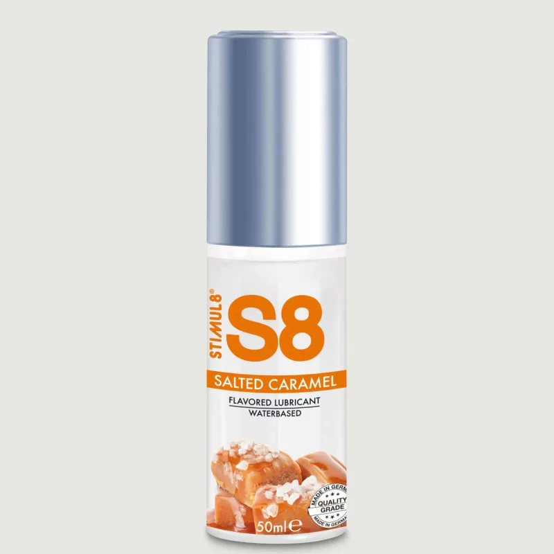 S8 Lubrifiant pe bază de apă cu aromă de caramel sărat - 50 ml — preț și oferte