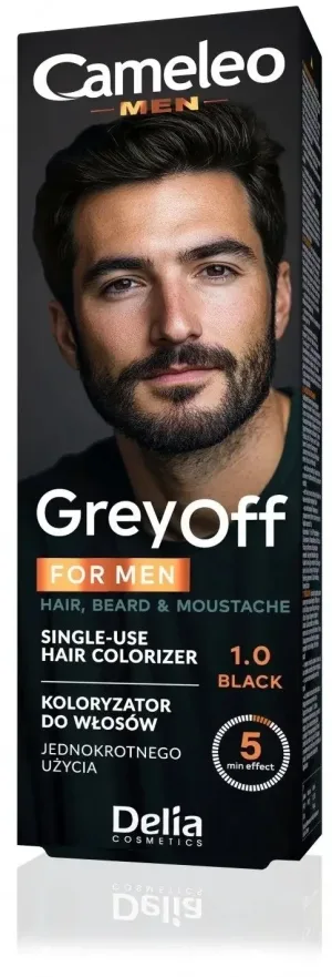 DELIA CAMELEO MEN GREY OFF Vopsea de păr 3.0 Brun închis ...
