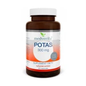 Medverita Potasiu 300 mg 60 capsule