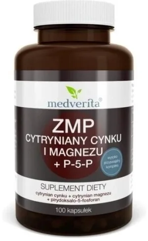 Medverita ZMP citrați de zinc și magneziu + P-5-P 100 ...