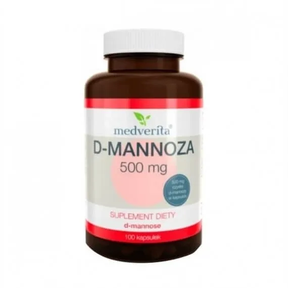 Medverita D-mannose 500 mg 100 capsule — preț și oferte
