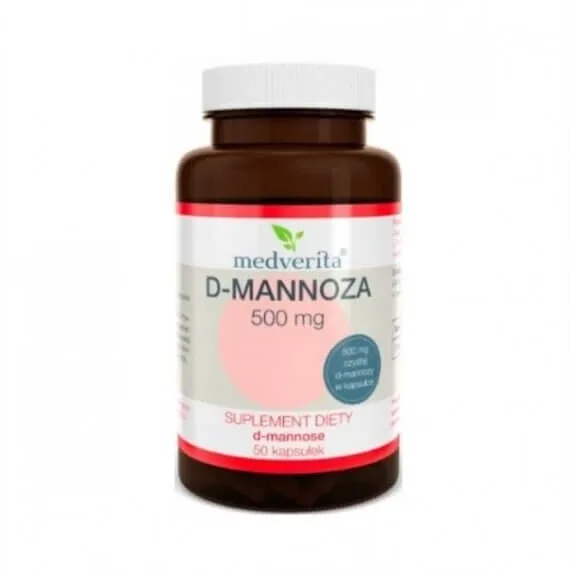 Medverita D-mannose 500 mg 50 capsule — preț și oferte