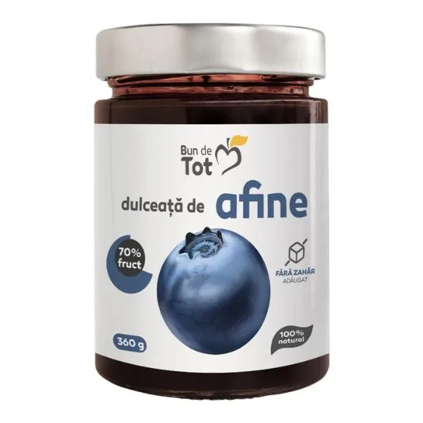 Bun de Tot Dulceata Afine, fara zahar, Dacia Plant | 360 g — preț și oferte