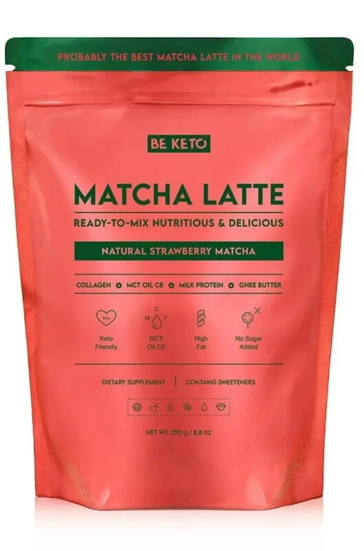 BeKeto Matcha Latte (ulei MCT C8 & colagen & Ghee) ... — preț și oferte