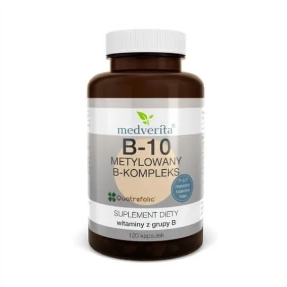 Medverita B-10 B-complex metilat 120 capsule — preț și oferte