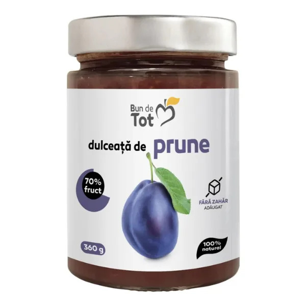 Bun de Tot dulceata de prune, fara zahar, Dacia Plant | 360g — preț și oferte