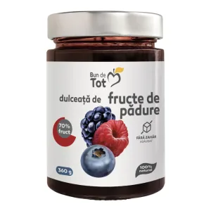 Bun de Tot Dulceata Fructe de Padure, fara zahar, Dacia Plant | 360 g