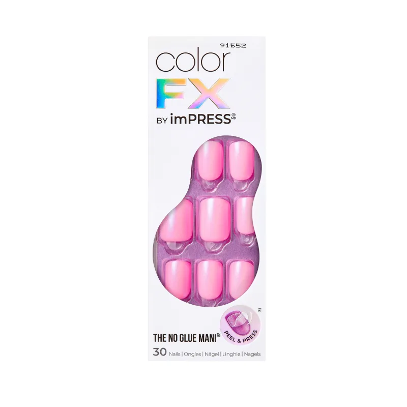 Unghii false imPRESS colorFX, Late Night, 1 set, Kiss — preț și oferte