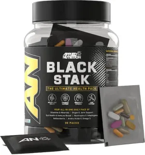 Applied Nutrition Black Stak The Ultimate Health Pack Supliment pentru Întărirea Sistemului Imunitar 30 pliculețe