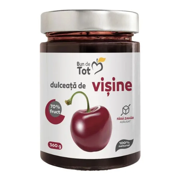 Bun de Tot Dulceata Visine, fara zahar, Dacia Plant | 360 g — preț și oferte