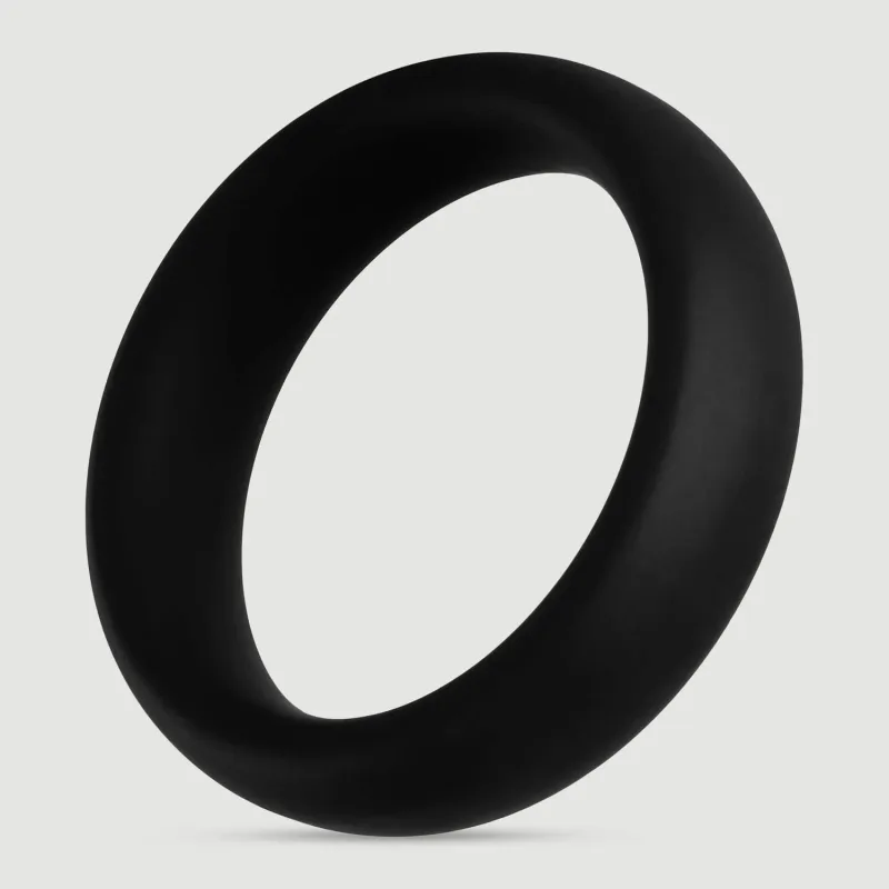 Forto F-64 Inel pentru penis mare din silicon cu lățimea de 50 mm - negru — preț și oferte
