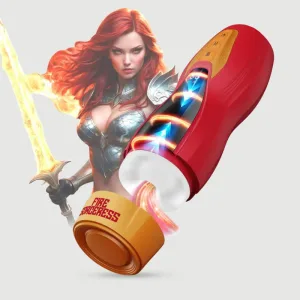 Realitate augmentată Solara Fire Sorceress Masturbator multifuncțional