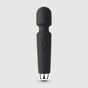 Vibrator cu baghetă de masaj Candi pentru începători - negru