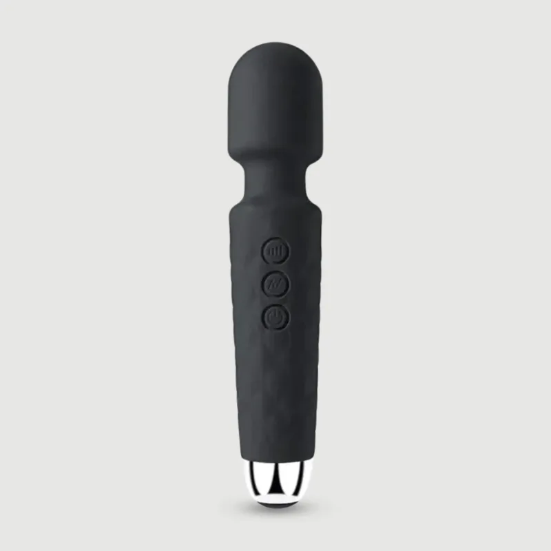 Vibrator cu baghetă de masaj Candi pentru începători - negru — preț și oferte