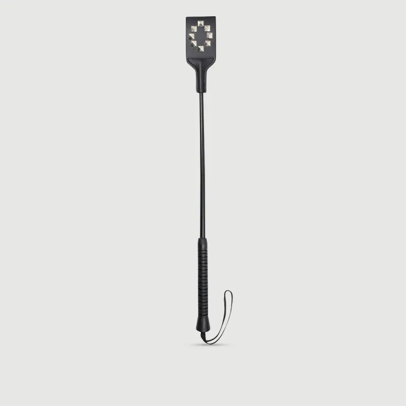 Ciorap de călărie cu cap pătrat și crampoane metalice 53 cm - negru — preț și oferte