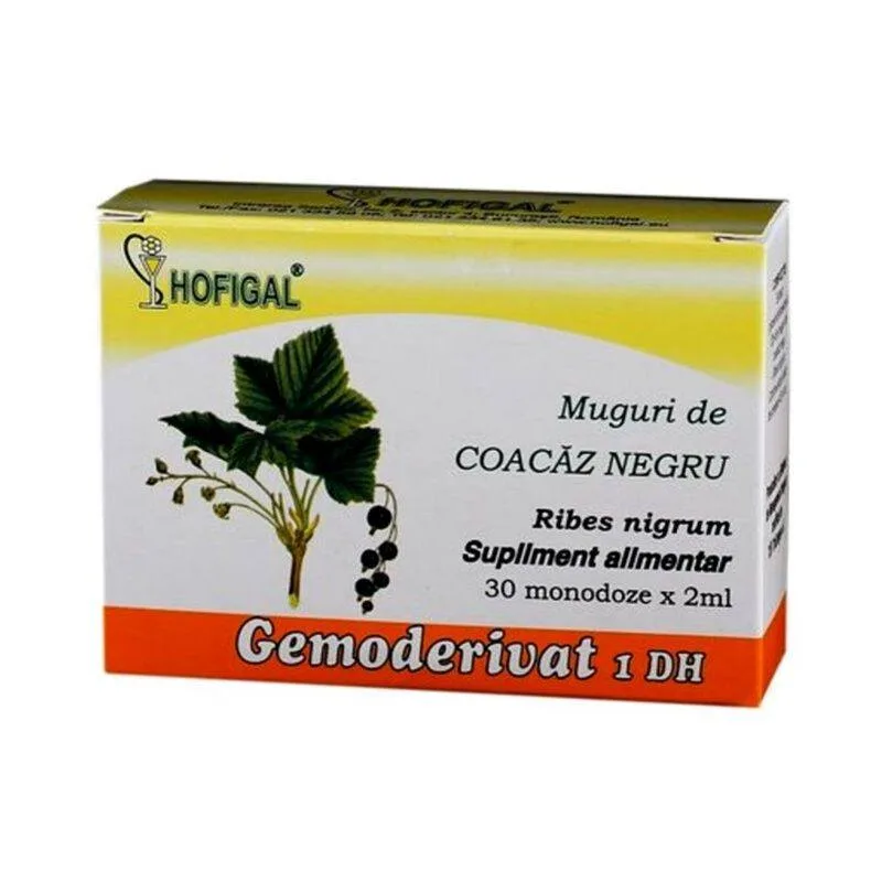 Muguri de Coacaz Negru, 30 monodoze, Hofigal — preț și oferte