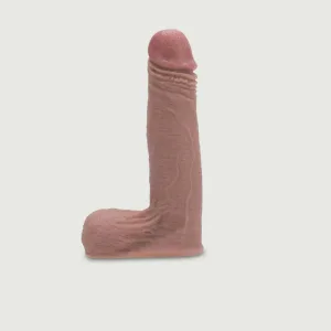 Dildo realist din silicon de 16 cm pentru Sexopolis Sex Machines - Carne