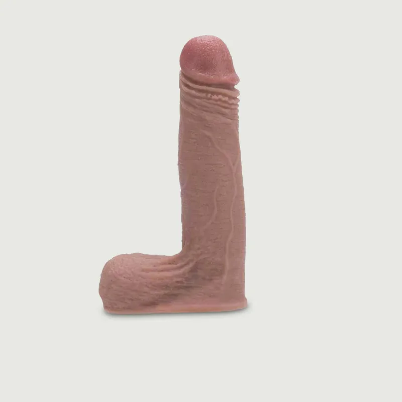 Dildo realist din silicon de 16 cm pentru Sexopolis Sex Machines - Carne — preț și oferte