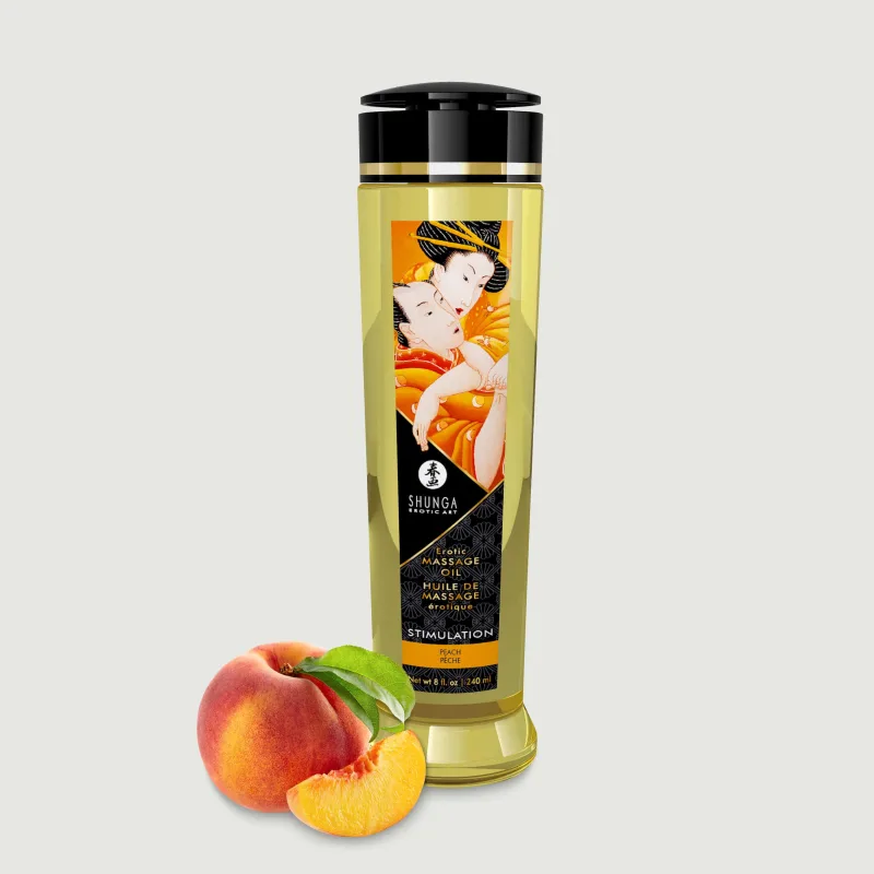 Ulei de masaj erotic Stimulare Piersică - 240 ml — preț și oferte