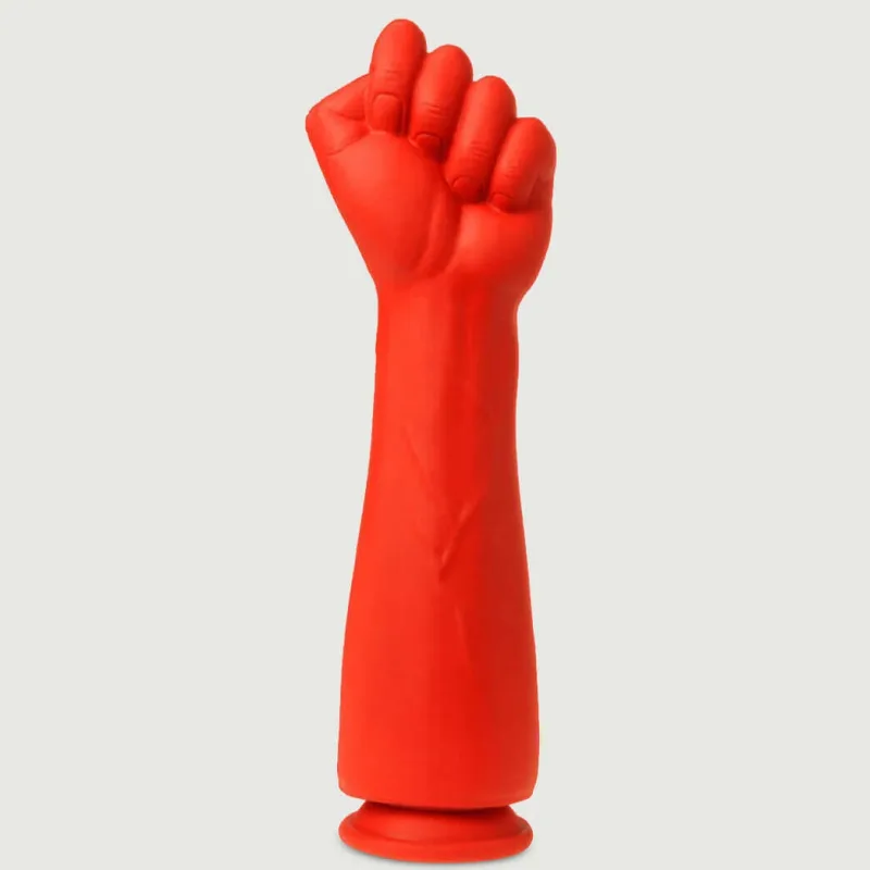 Întindere de mână din silicon pentru fisting nr.3 30 x 9,8 cm - Roșu — preț și oferte