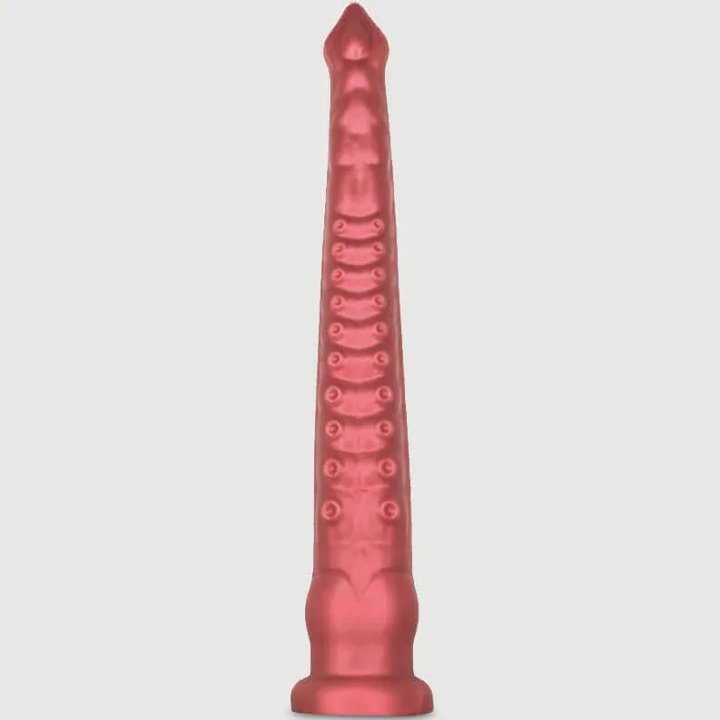 Dildo cu tentacule Octopus din silicon cu ventuză 43 x 6 cm - roșu — preț și oferte